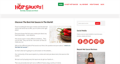 Desktop Screenshot of hotsauces.com